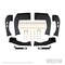 Westin Automotive 99-13 SILVERADO/SIERRA 1500/01-19 SILV/SIERRA 2500/3500 EXT/DBL(BODY MOUNT)HDX SS DROP STEP TXT BLK 56-116852 - alternate 8